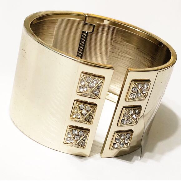 Victoria’s Secret Spike Cuff Hinged Bracelet - Picture 1 of 5